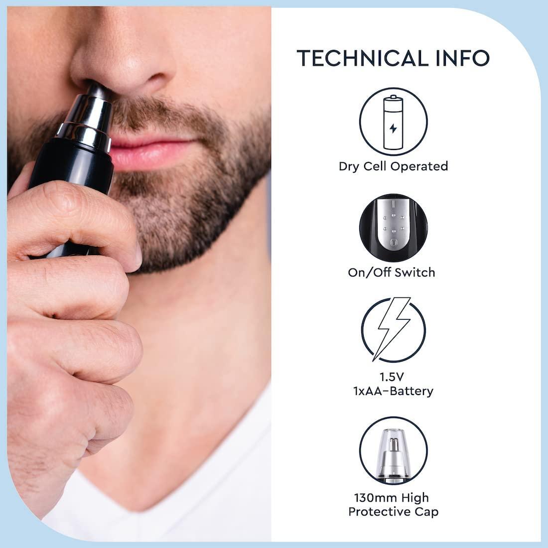Electric trimmer for nose ,eyebrows ,ear