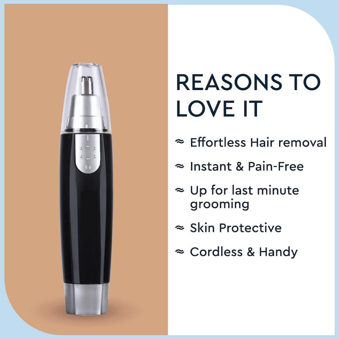 Electric trimmer for nose ,eyebrows ,ear